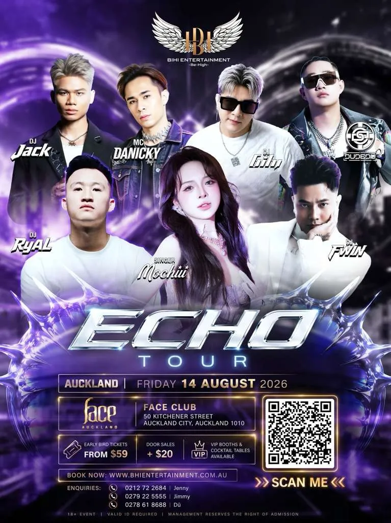 ECHO TOUR 2026 — Auckland 