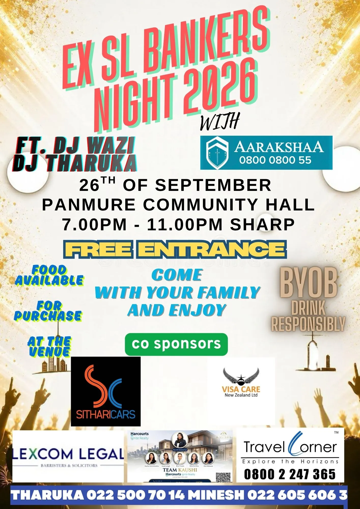 SL EX BANKERS NIGHT 2026 — PANMURE COMMUNITY HALL