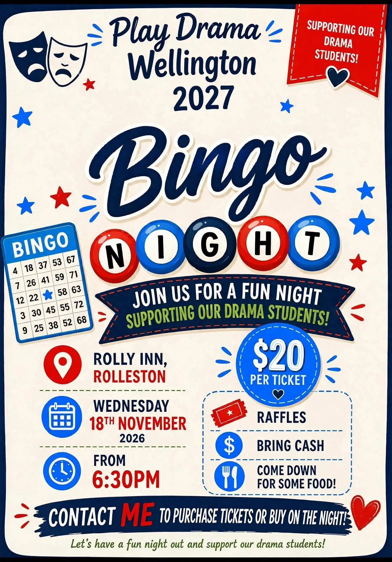 Play Drama Wellington 2027 —  Rolleston